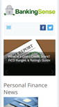Mobile Screenshot of bankingsense.com